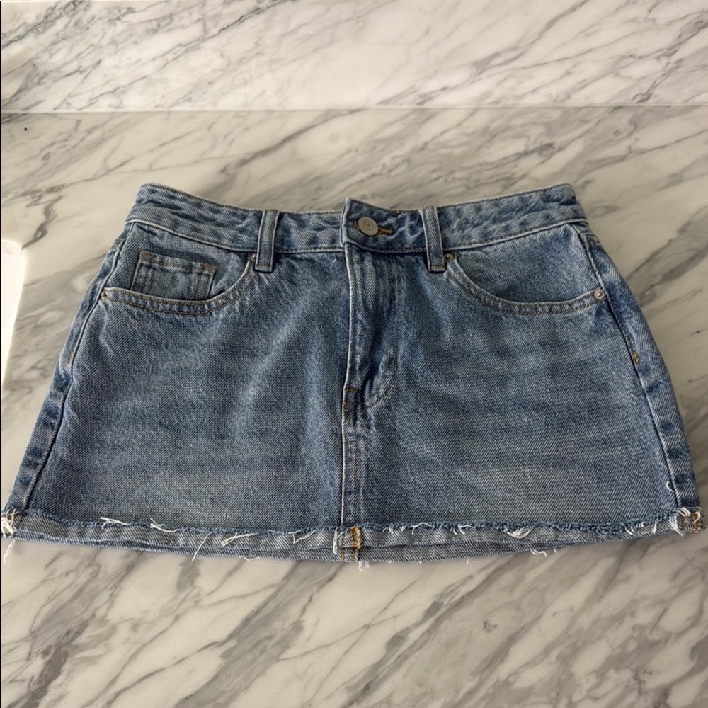 PacSun Denim Casual Mini Skirt
